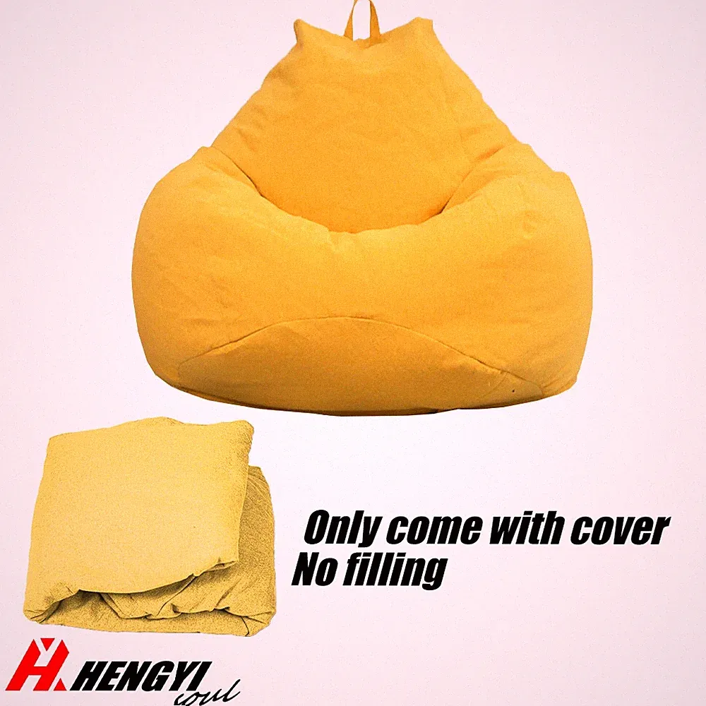 Bag Cover Bean Bag Chairs Couch Sofa Lazy Lounger Cover Indoor Home